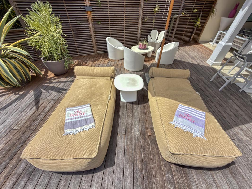 5.Location villa 4 chambres piscine saint françois guadeloupe - Vue mer